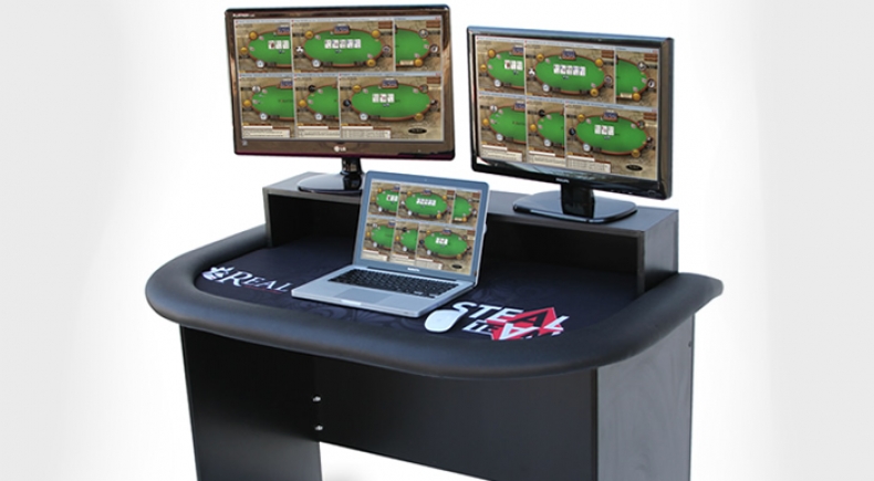 Mesa Grinder para Escritório e Poker On-line